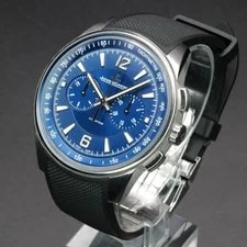 Jaeger-LeCoultre Polaris Chronograph Q9028480 42MM Steel Blue Dial Full Set Wrty 2