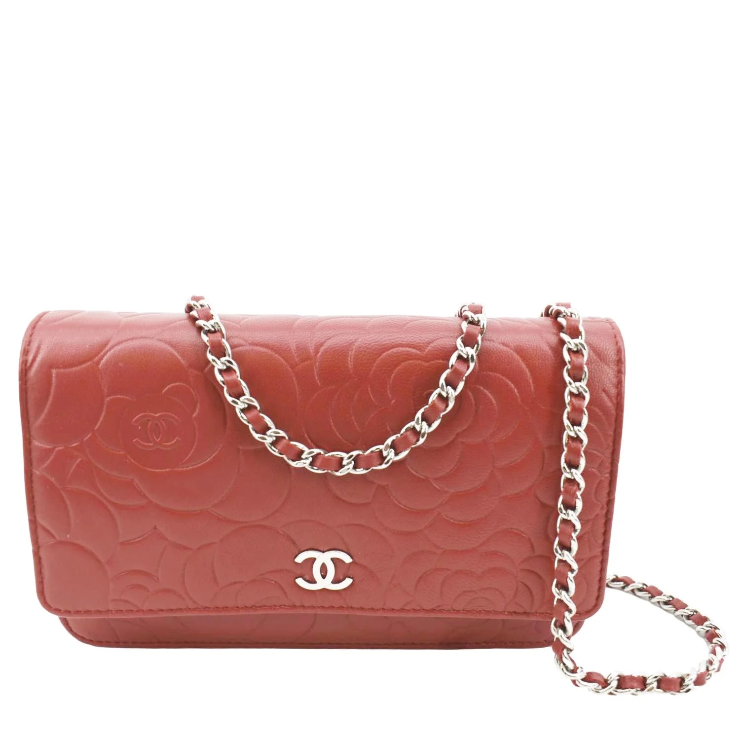 Chanel — Chanel Camellia Wallet on Chain WOC — Handbag — deal
