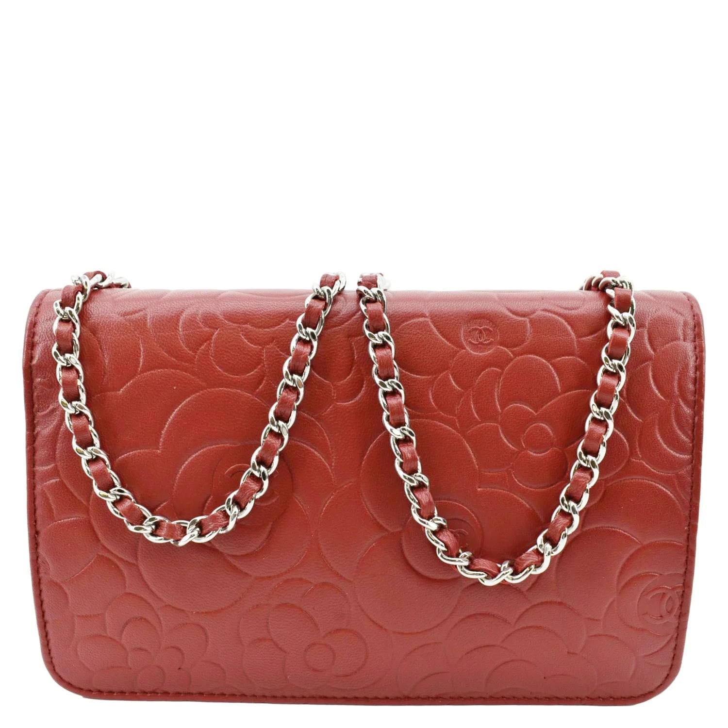 Chanel Camellia Wallet on Chain WOC 3