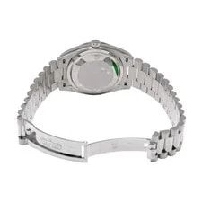 Rolex Day-Date 36 128235A BlueGreen / Diamond Everrose Gold Automatic #W008 4
