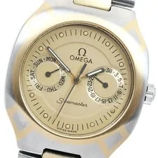 Omega — Omega Seamaster Polaris Day-Date Quartz From Japan G0425 — Watch — resale