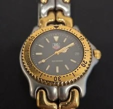 TAG Heuer S/el Two-Tone Gray Dial Quartz 35mm 200m Date 2