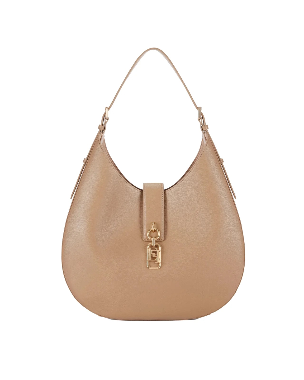 Elisabetta Franchi — Elisabetta Franchi -Effect Synthetic Hobo — Shell: — Handbag — resale
