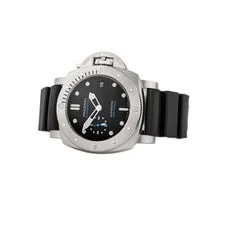 Panerai Submersible Stainless Steel Black Dial 42mm Pam01591 3
