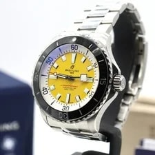 Breitling Superocean 46 Yellow 1 of 500 Ltd Edition Warranty Dec 2028 4