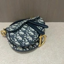 Dior Saddle Embroidered Monogram Print Magnetic Buckle - Very Good #18BC9CB 4