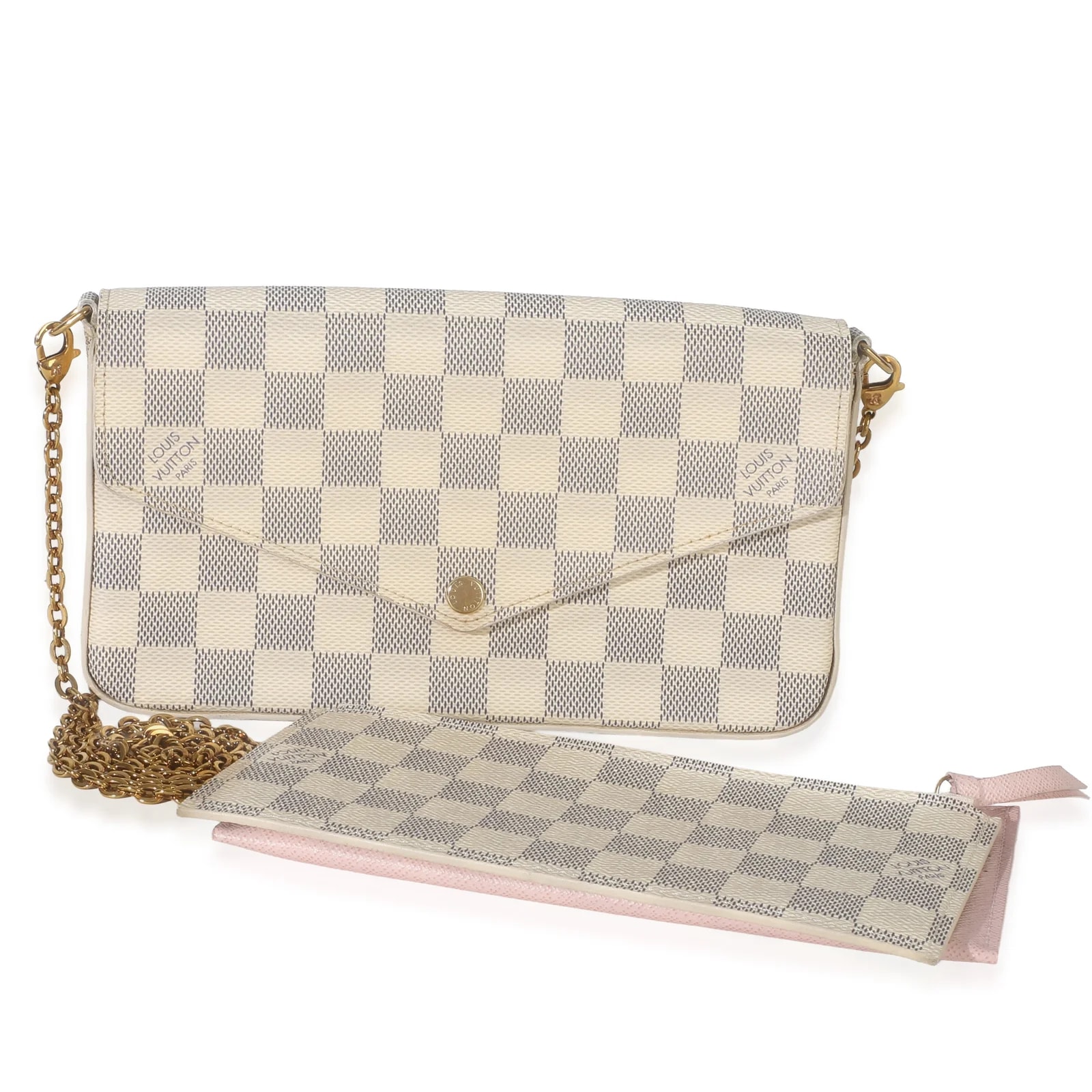 Louis Vuitton — Louis Vuitton Ballerine Felicie Pochette Coated — Handbag — resale
