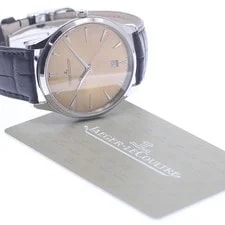 Jaeger-lecoultre Master Ultra Thin 174.8.37.S/Q1288430 40mm SS Champagne Auth 2