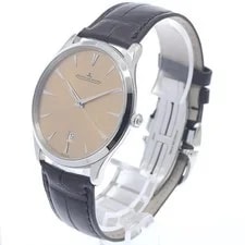 Jaeger-lecoultre Master Ultra Thin 174.8.37.S/Q1288430 40mm SS Champagne Auth 3