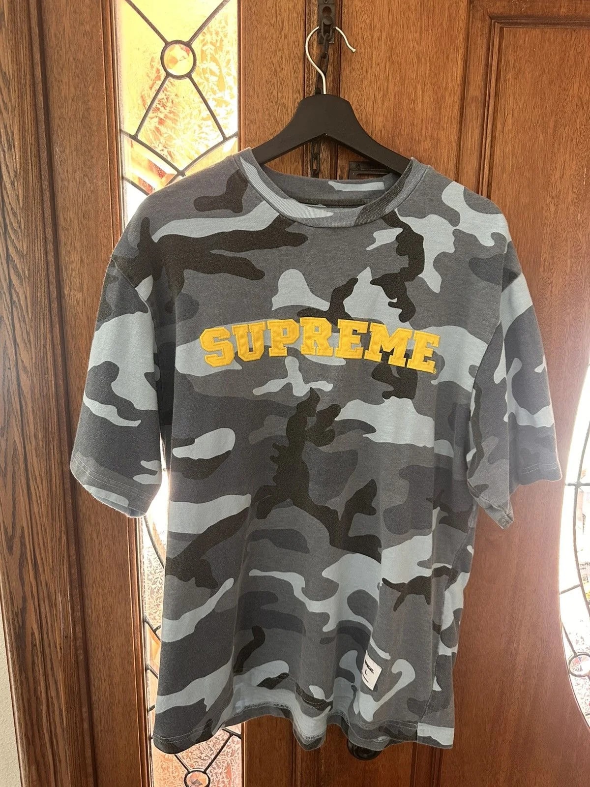 Supreme — Supreme Camo Tee — streetwear — resale