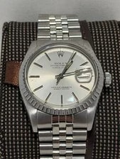 Rolex Datejust 16030 Silver Jubilee Bracelet With Silver Bezel 3