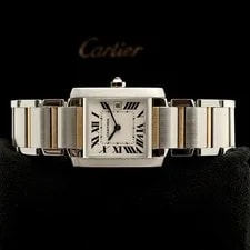 Cartier Tank Française Medium Combi W51012Q4 2004 152103146 2