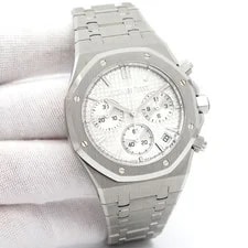 Audemars Piguet — Audemars Piguet 26240ST Royal Oak Chronograph With Silver Dial — Watch — resale