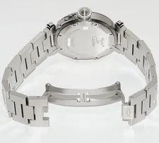 Cartier Pasha C Big Date W31053M7 Excellent Automatic SS Black Dial 35mm 2