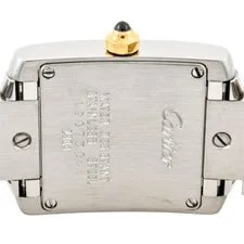 Cartier W51027Q4 2384 Tank Francaise SM Ivory Dial PG SS US 4