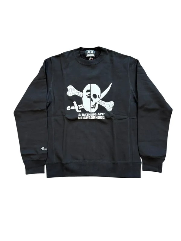Bape X Neighborhood Ape & Skull Crewneck 3