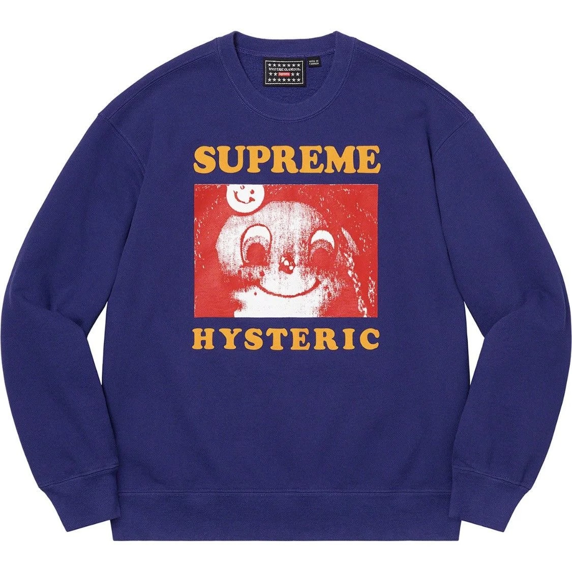 Supreme — Supreme X Hysteric Glamour Crewneck — streetwear — resale