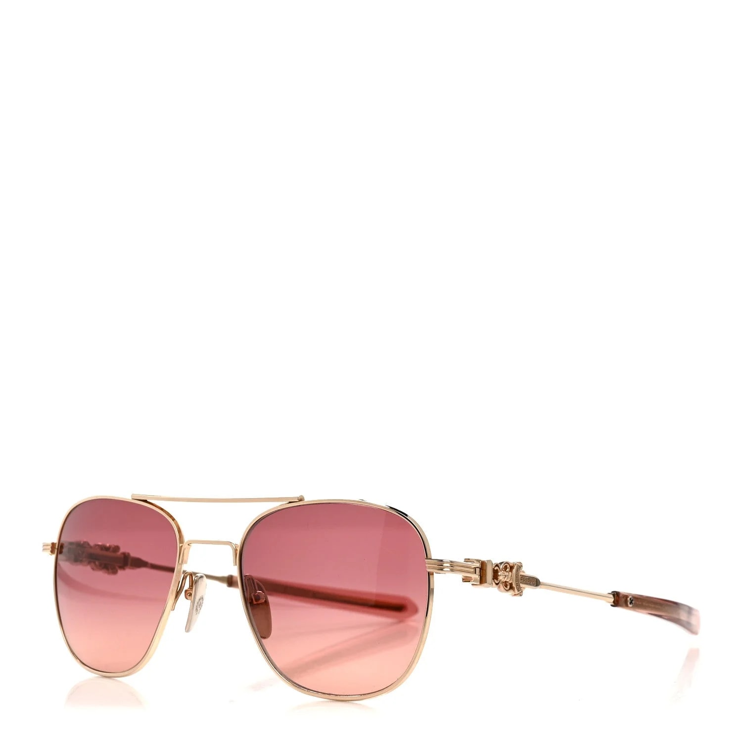 Chrome Hearts — Metal Wence Sunglasses Rose Gold — Accessory — resale