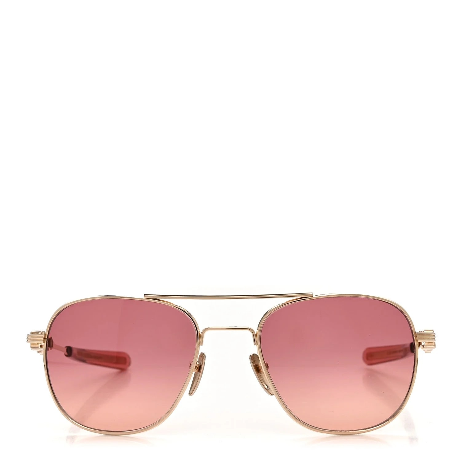 Metal Wence Sunglasses Rose Gold 2