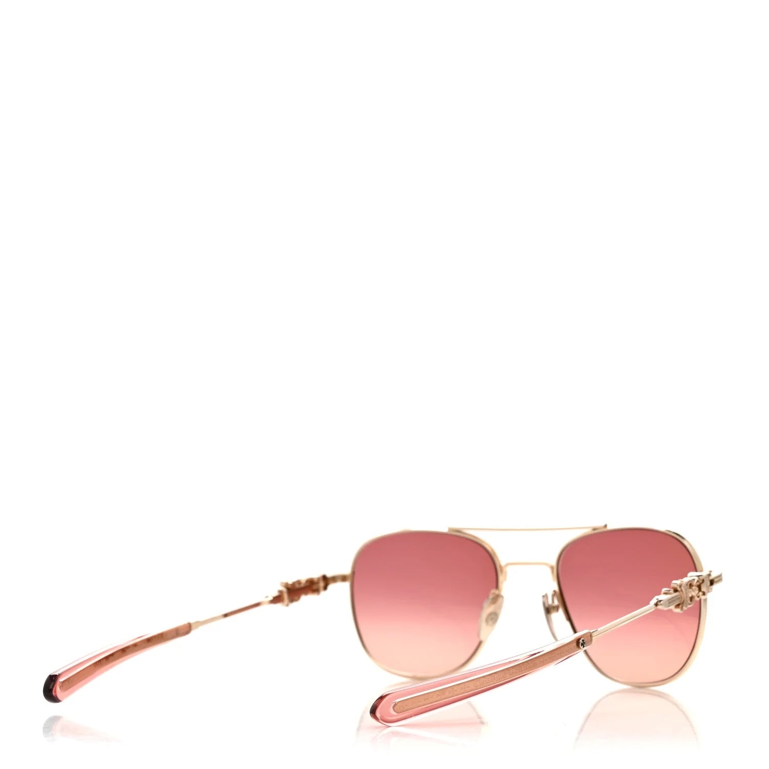 Metal Wence Sunglasses Rose Gold 4