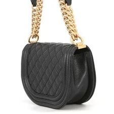 Chanel Matelassé Coco Mark Boy Small Caviarskin #TZB460 2