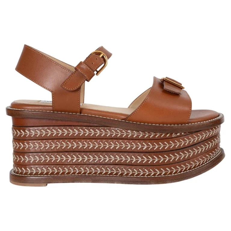 Gabriela Hearst — Gabriela Hearst 2021 Hill Platform 37.5 Fit 37 — Designer Shoe — resale