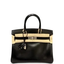 Noir — Hermes Birkin 30 89 Noir Box (xm071926a0) — Handbag — resale