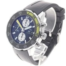 IWC Aquatimer IW376702 45mm SS Black / Silver #C21776 2