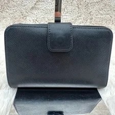 Prada Folded Metal Logo L Zip From Japan 3