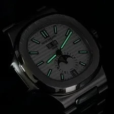 Patek Philippe Nautilus Moonphase White Dial Steel Full SET 5726/1A-010 2