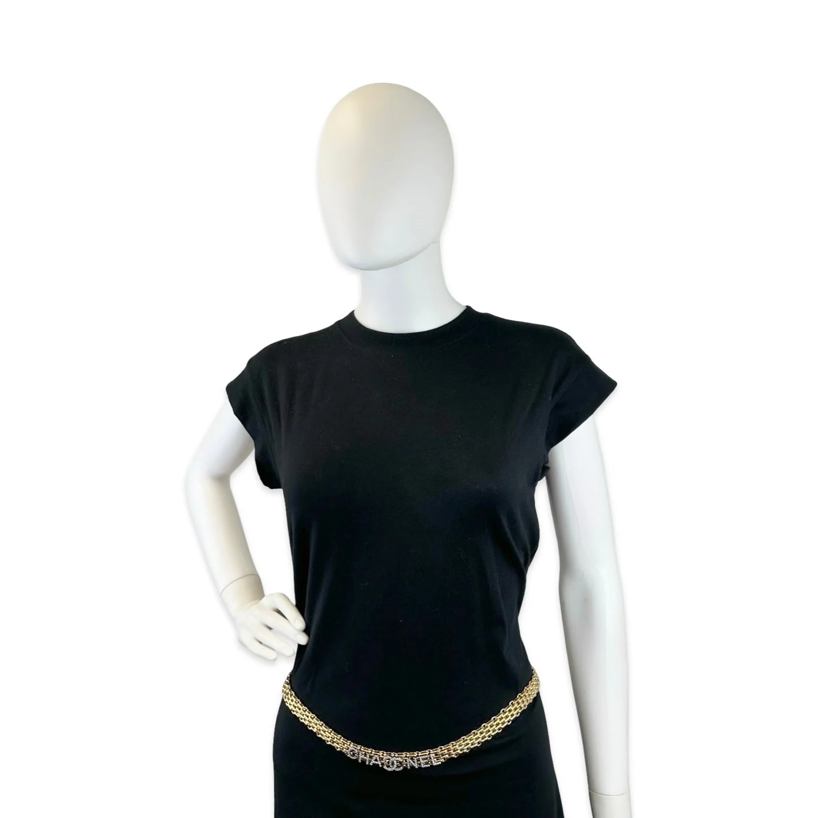Chanel Chain Logo Belt 2