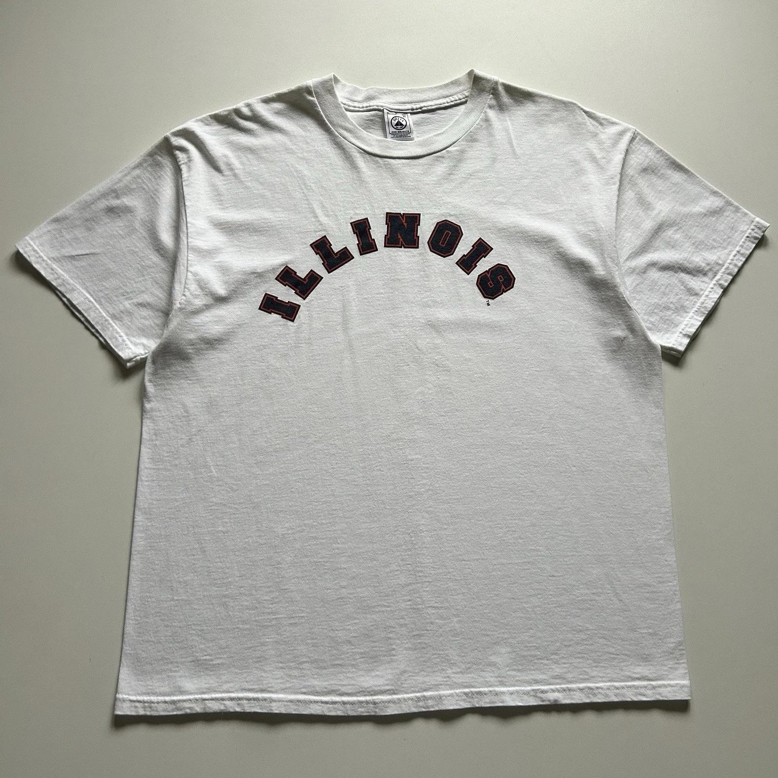 90s Illinois T Shirt XL Fighting Illini Ncaa — streetwear — resale