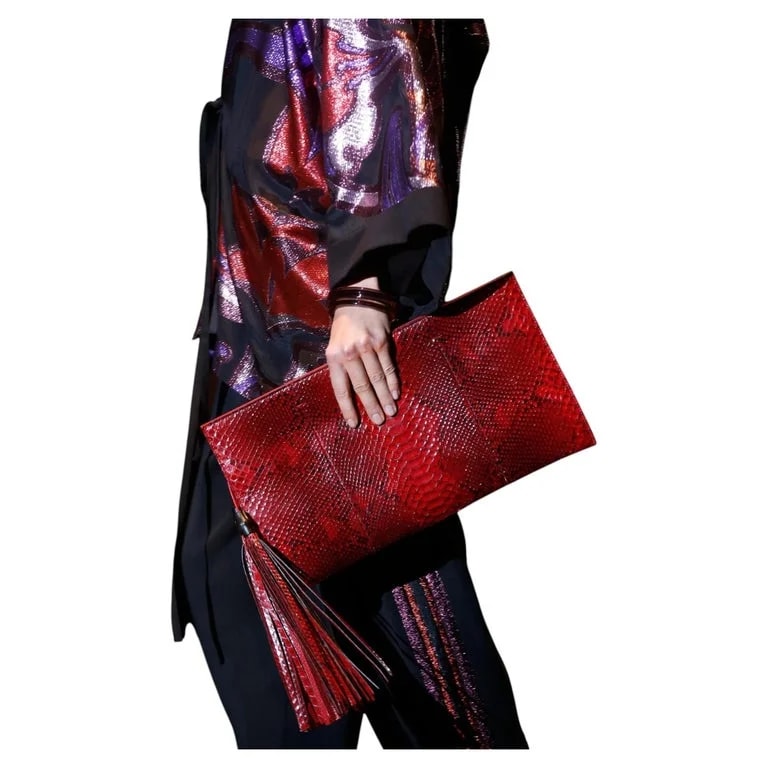 Gucci — New Gucci Nouveau Fringe Bamboo Runway in $3750 — Handbag — resale