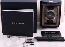 Panerai 2025 Luminor Tre Giorni 47mm Patina Steel Shaded Gray Box/Card PAM01628 2