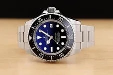 2025 Card Rolex Sea-dweller Deepsea 136660 Blue Black James Cameron Steel 3