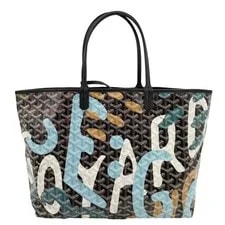 Goyard Saint Louis Lettres Camouflage Chevron Print 4