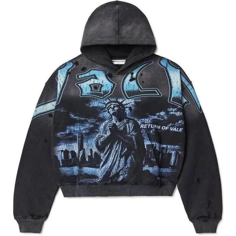 XL Vale Forever Statue of Liberty Return of Vale Hoodie — streetwear — resale