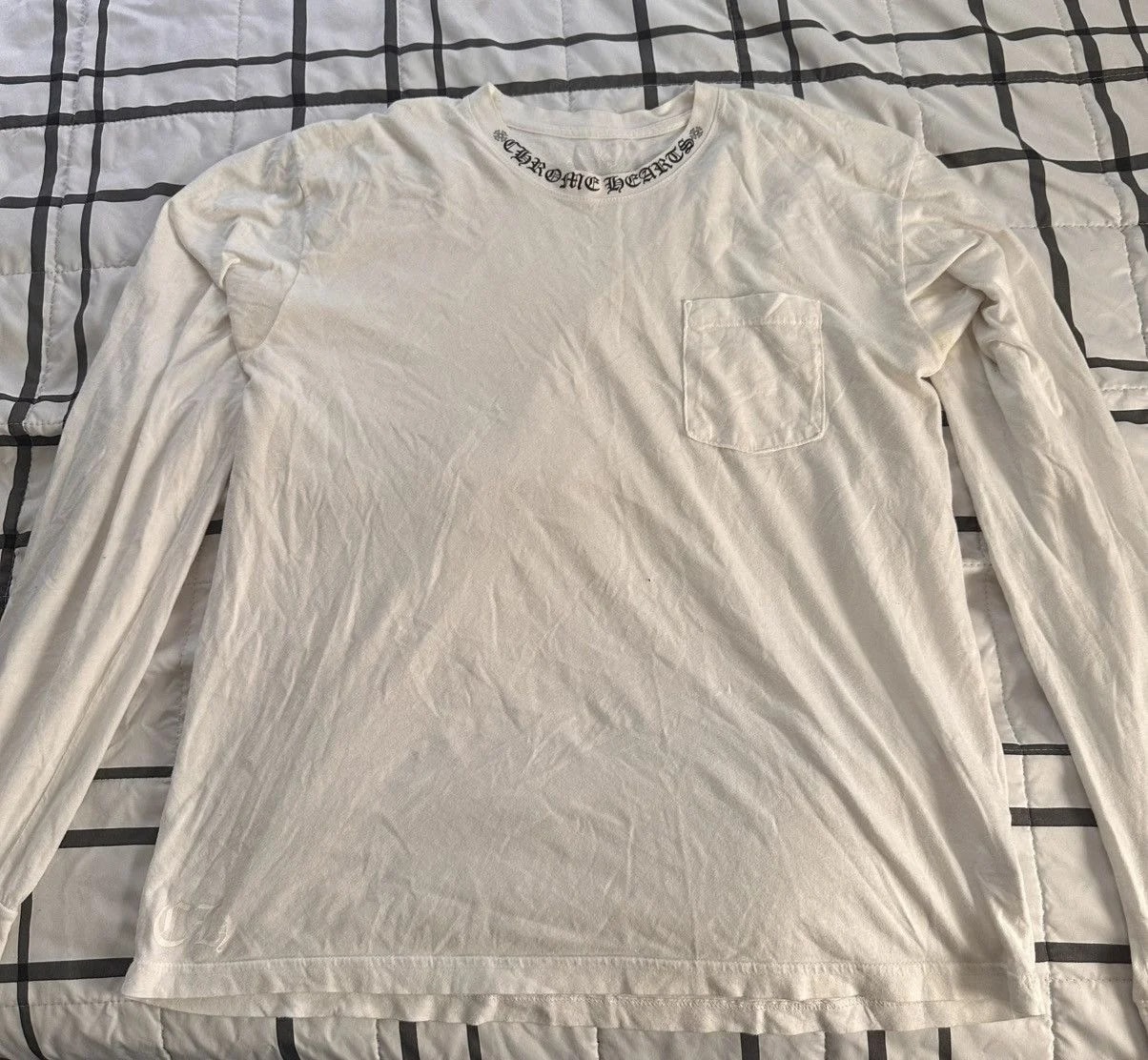 Chrome Hearts — Hearts Script Long-sleeve T-Shirt — streetwear — resale