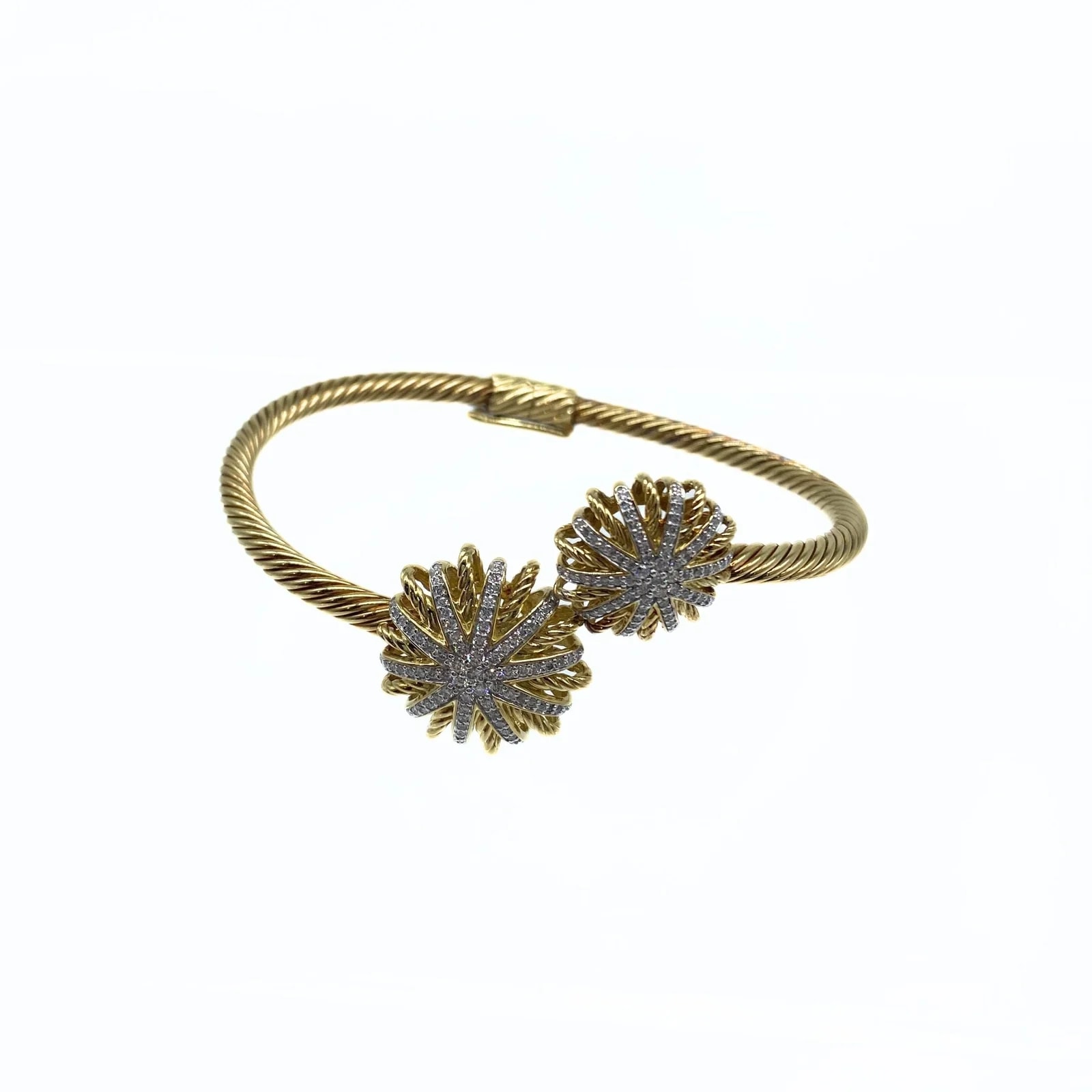 David Yurman — David Yurman and Diamonds Starburst Cuff — Jewelry — resale