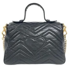 Gucci GG Marmont Small Top 498110 Bla... GZl1ku38 2