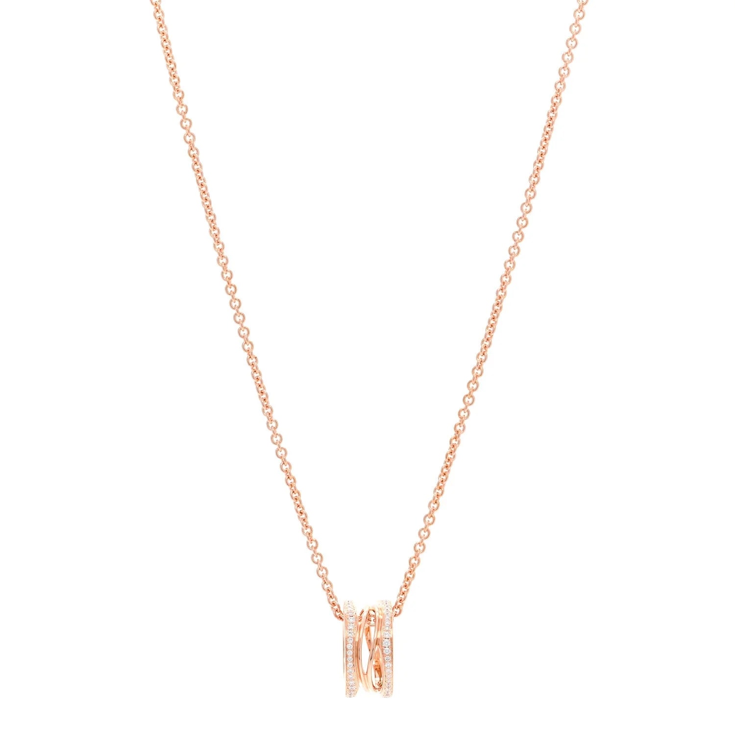 Bulgari — 18K Rose Gold B.Zero1 Open Legends — Jewelry — resale