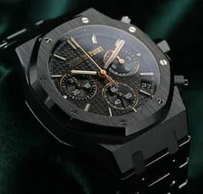 Audemars Piguet — Audemars Piguet Royal Oak Chronograph 50th Anniversary Black SET 26240CE — Watch — resale