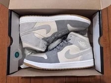 Air Jordan — Size 10.5 - Air Jordan 1 SE Mid Coconut Milk Particle — Sneaker — resale
