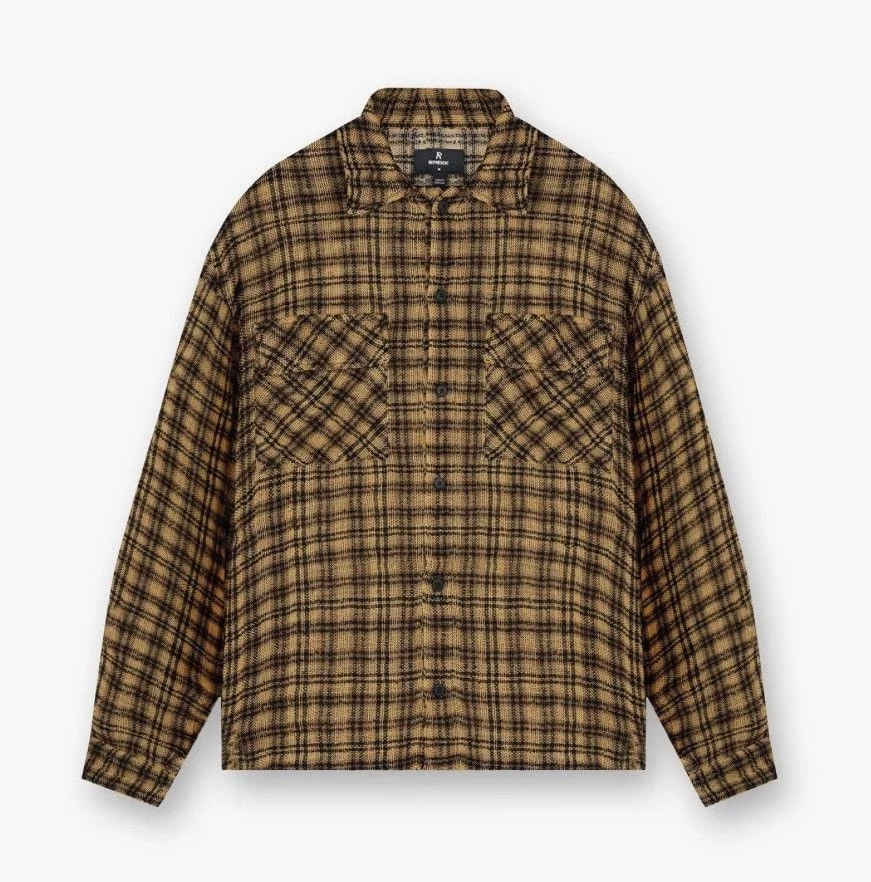 Represent — Represent Clo Check Flannel Check Shirt — streetwear — resale