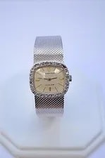 Audemars Piguet — W118 Audemars Piguet Diamond Bezel 18K White Gold Winder — Watch — resale