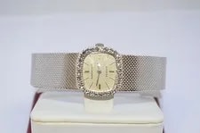 W118 Audemars Piguet Diamond Bezel 18K White Gold Winder 4