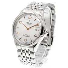 Tudor 1926 91550 40mm SS Silver Dial Automatic Date #C371 2