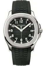 Patek Philippe — Patek Philippe Aquanaut Black Dial on Strap 5167A-001 Papers 2012 — Watch — resale