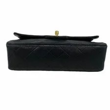 Auth [6fe6304] Chanel Matrasse W Flap WChain Gol... 3