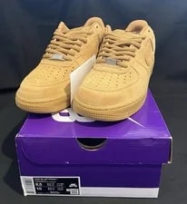 Nike SB — NIke SB Mensz 8.5 Air Force 1 "Flax" W/ Gum Bottom HM8517-200 — Sneaker — resale